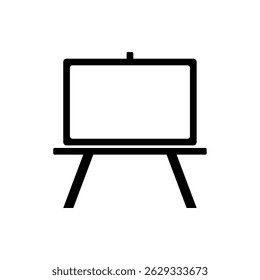 blackboard icon, modern vector isolated on white background.