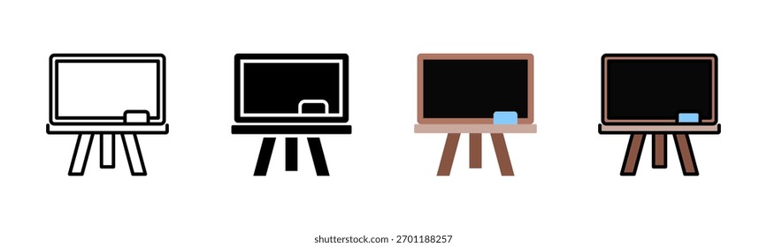 Blackboard Icon Pack In Multiple Styles