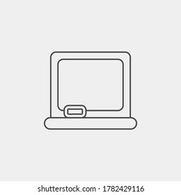 Blackboard icon sign vector,Symbol, logo illustration for web and mobile