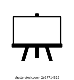 Blackboard icon for teaching and presentation