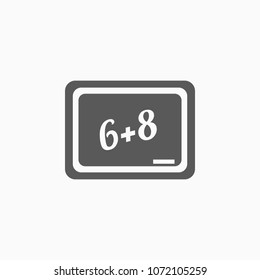 blackboard icon, blackboard vector