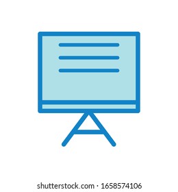 Blackboard icon vector design template ilustration