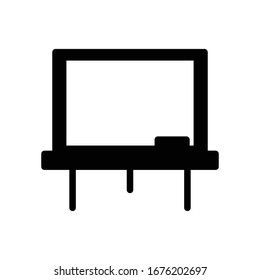 Blackboard icon vector design template