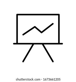 Blackboard icon vector design templates, painting board icon vector design illustration
