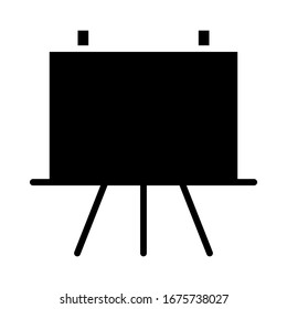 Blackboard icon vector design templates, painting board icon vector design illustration