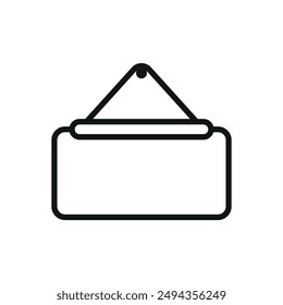 Blackboard icon vector design templates simple and modern concept