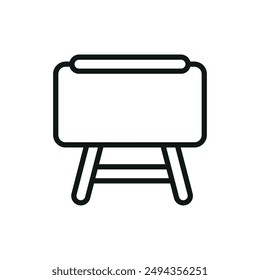 Blackboard icon vector design templates simple and modern concept