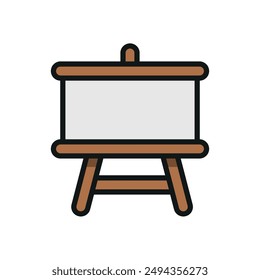 Blackboard icon vector design templates simple and modern concept