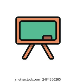 Blackboard icon vector design templates simple and modern concept