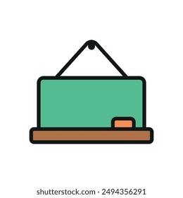 Blackboard icon vector design templates simple and modern concept