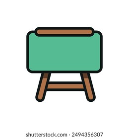 Blackboard icon vector design templates simple and modern concept