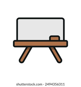 Blackboard icono diseño de Vector Plantillas concepto simple y moderno