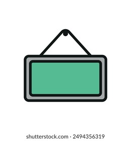 Blackboard-Symbol Vektorgrafik Design Vorlagen Einfaches und modernes Konzept