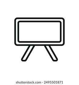 Blackboard icono diseño de Vector Plantillas concepto simple y moderno