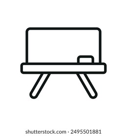 Blackboard icon vector design templates simple and modern concept