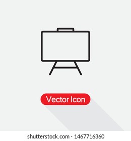 Blackboard Icon Vector Illustration Eps10