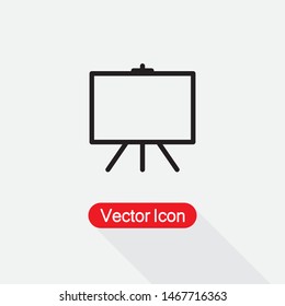 Blackboard Icon Vector Illustration Eps10