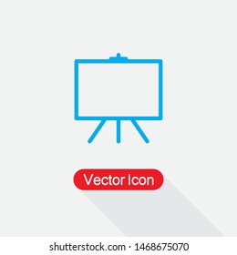 Blackboard Icon Vector Illustration Eps10