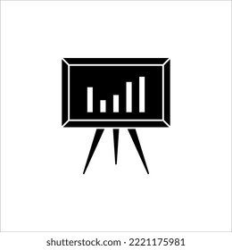 blackboard icon vector illustration on white background illustration