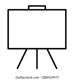 Blackboard icon vector image. Can also be used for web apps, mobile apps and print media.