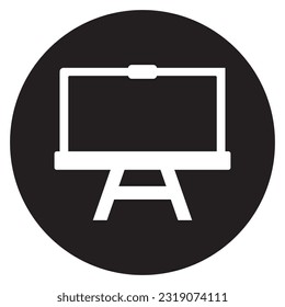 blackboard icon vector template illustration logo design