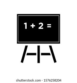 Blackboard icon vector in trendy style