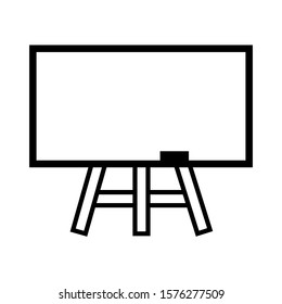 Blackboard icon vector in trendy style