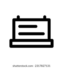 blackboard icon for your website design, logo, app, UI.