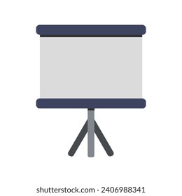 Blackboard illustrated on white background