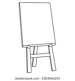 ilustración vectorial de línea de pizarra, aislado en fondo blanco, vista superior