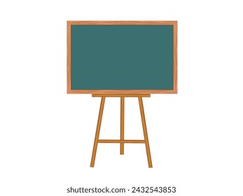 Blackboard on a white background.