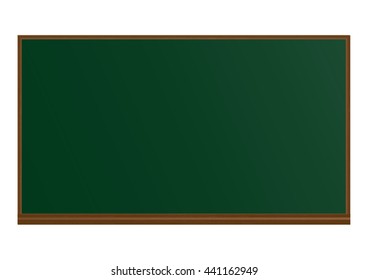 blackboard on white background. vectors