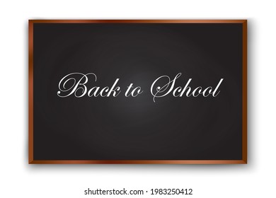 Blackboard pencils. Chalkboard illustration with blackboard. Vector illustration. EPS 10.
