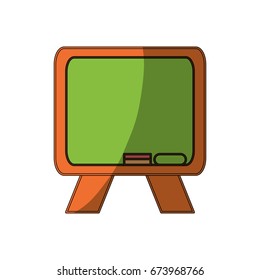 Blackboard school isolated