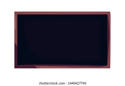blackboard school on white background
