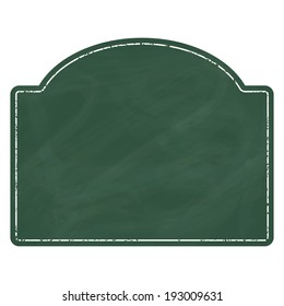 Blackboard slate green