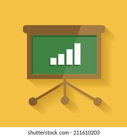 Blackboard symbol,clean vector
