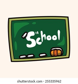 blackboard theme elements 