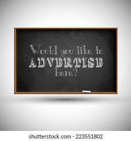 Blackboard, vector