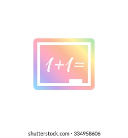 Blackboard -  vector icon