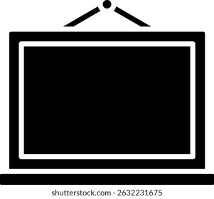 Blackboard vector icon. Can be used for printing, mobile and web applications.