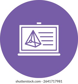 Blackboard vector icon. Can be used for printing, mobile and web applications.
