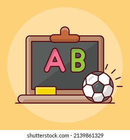 blackboard Vector illustration on a transparent background.Premium quality symmbols. vector line flat  icon for concept and graphic design.