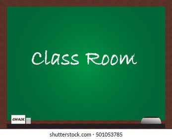 Blackboard with word from hand drawn. Vector illustration design eps 10.