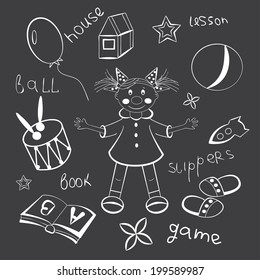 Blackboards doodles