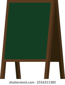 A blackboard-type sign in a store