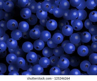 Blackcurrant vector background
