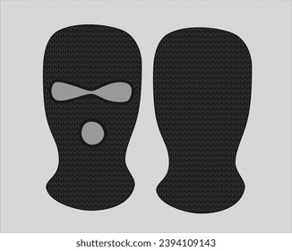 Blackenning mask for hiding of the person balaclava