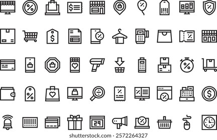 Blackfriday icons High-Quality Vector Icons Collection with Editable Stroke. Ideal for Professional and Creative Projects.