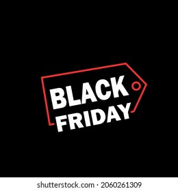 blackFriday sale banner. an editable vector illustration